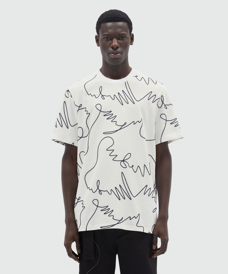 MSGM MARŠKINĖLIAI B&W - Image 7