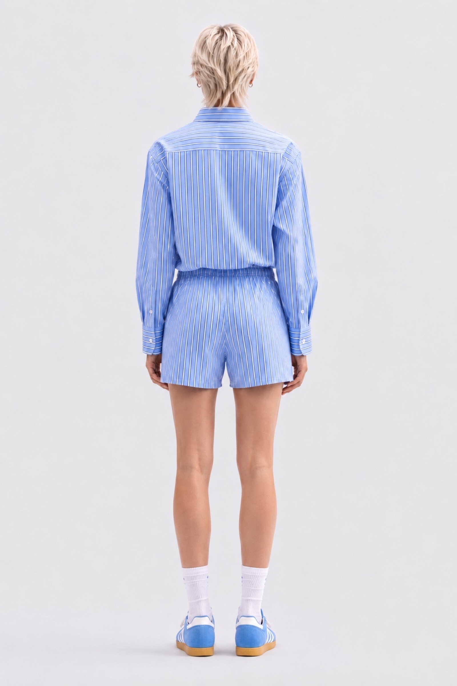 MSGM MARŠKINIAI BLUE - Image 2