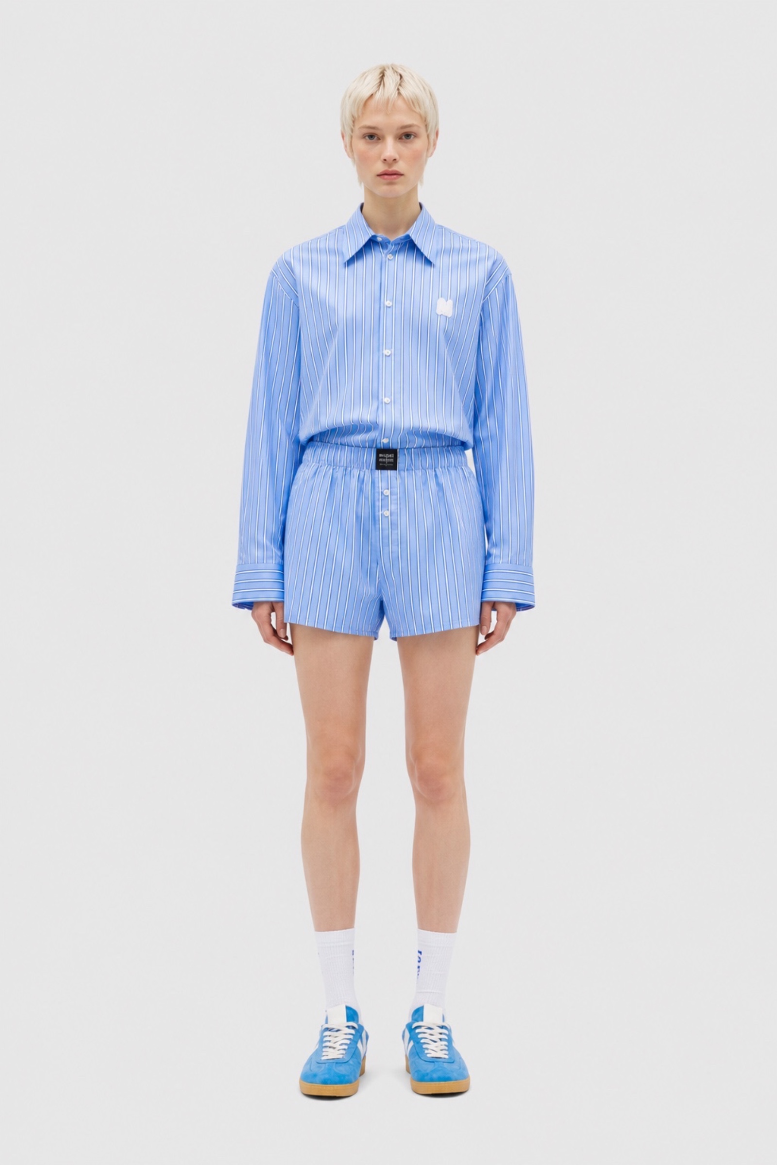 MSGM MARŠKINIAI BLUE
