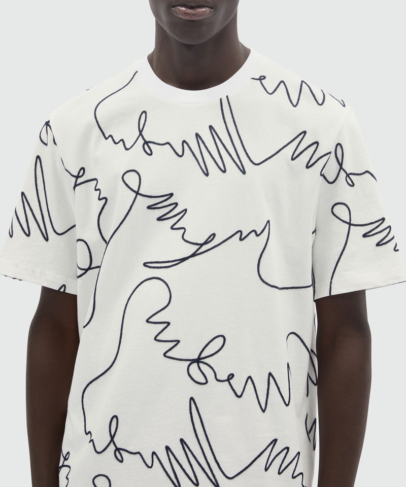 MSGM MARŠKINĖLIAI B&W - Image 4