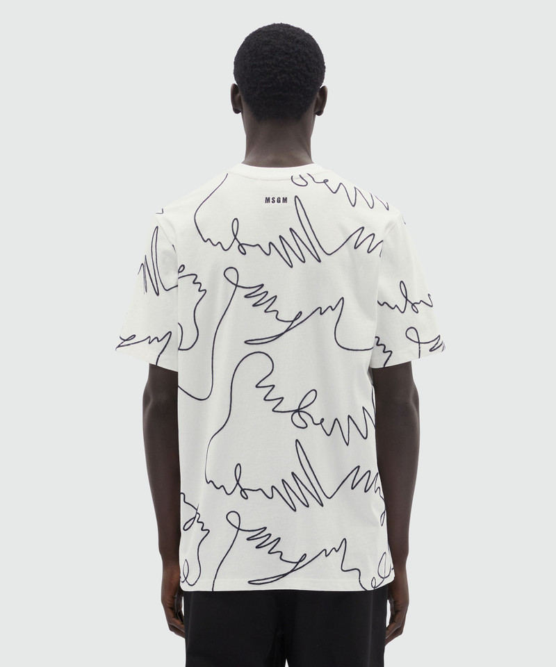 MSGM MARŠKINĖLIAI B&W - Image 6