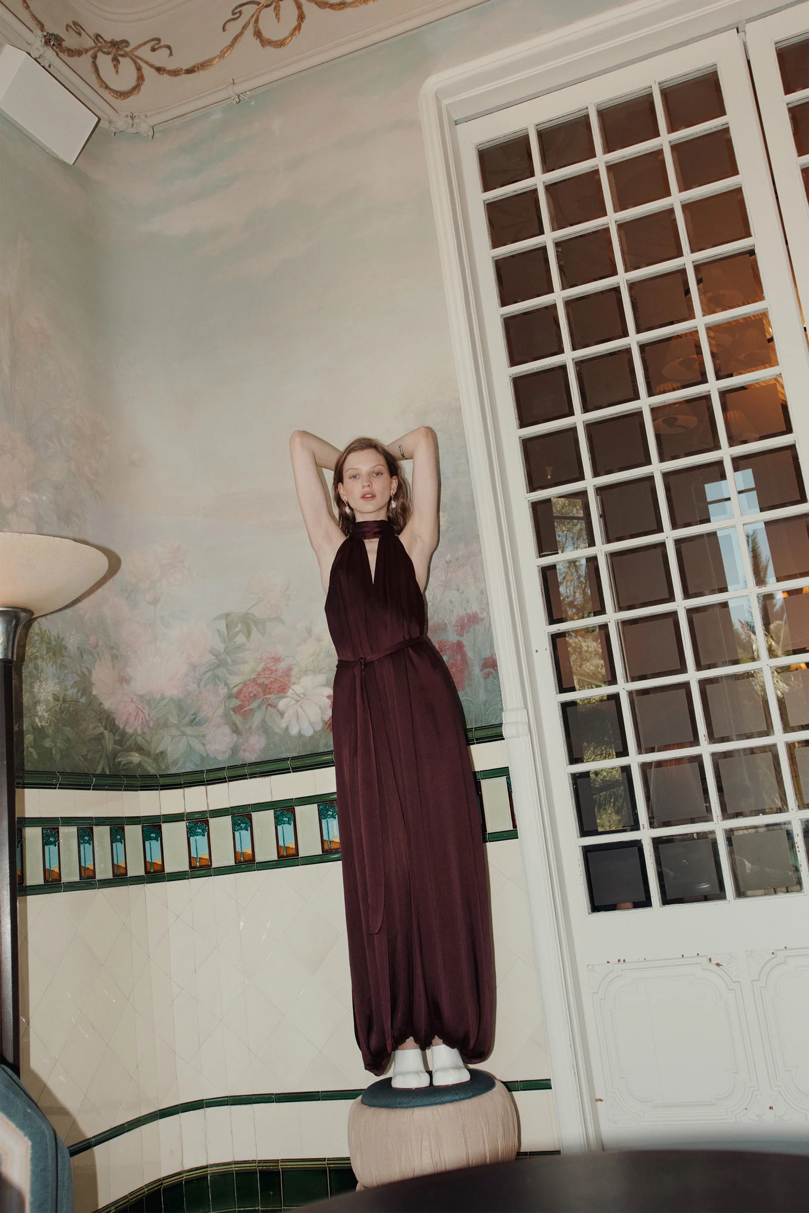 ZENITH JUMPSUIT POMEGRANATE - Image 5