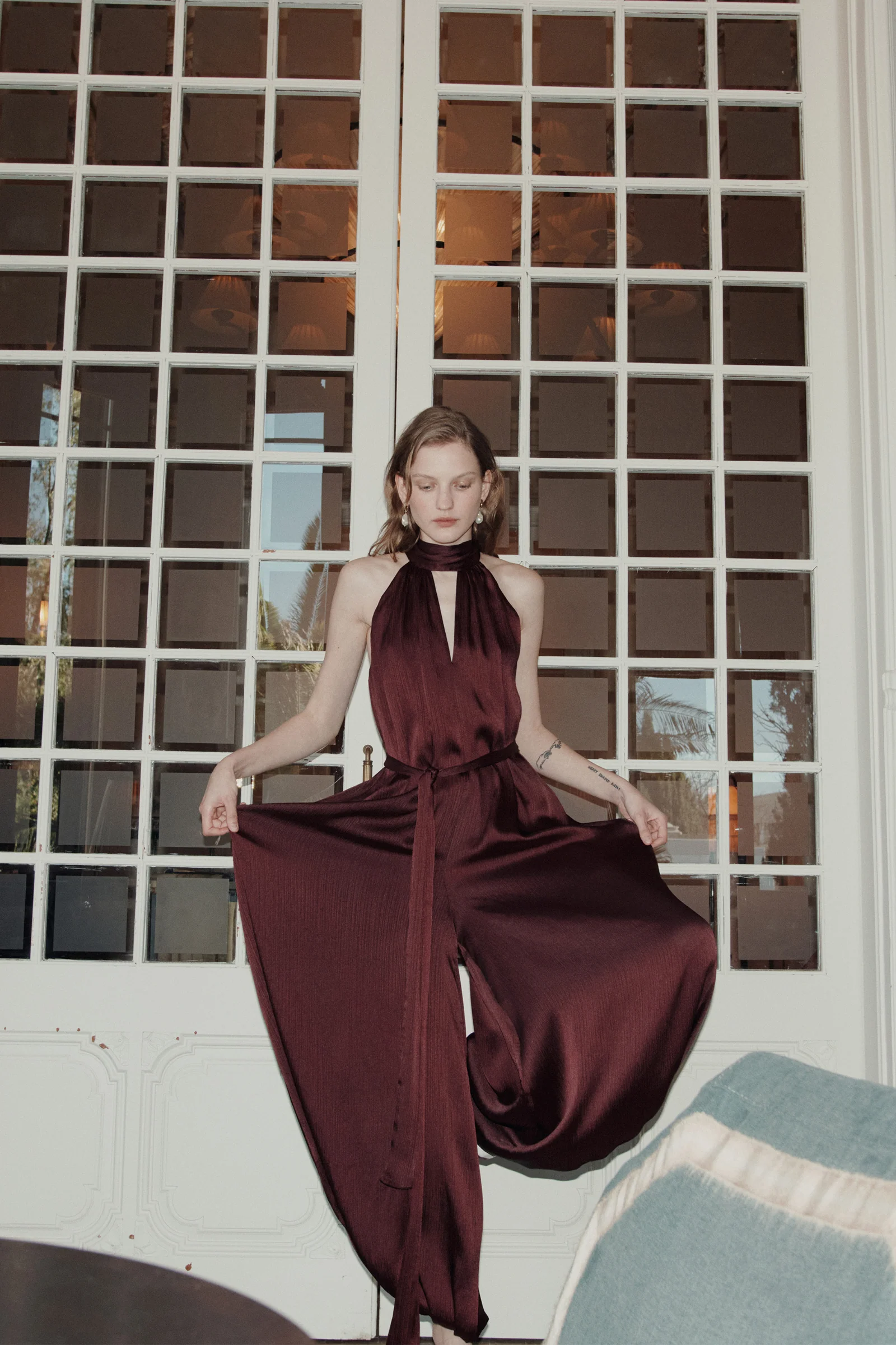 ZENITH JUMPSUIT POMEGRANATE - Image 4