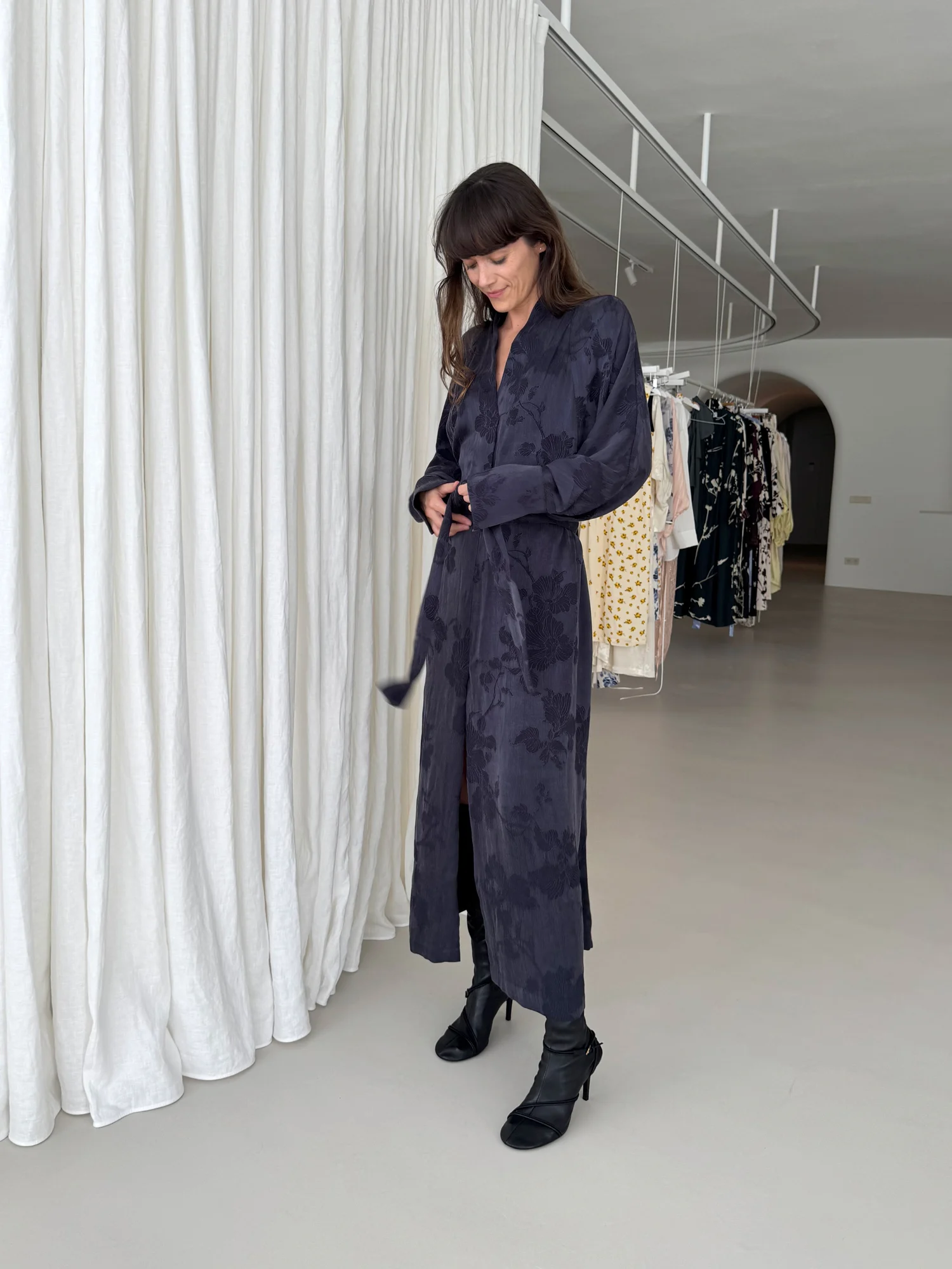 FREYA KIMONO NAVY - Image 3